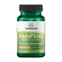 Swanson FemFlora - Feminiini Probiootti Supplement Tuki Flora suu, GI Tract, ja Vagina - Probiootit naisille 9 miljardia PMY per kapseli - (60 kapselia)