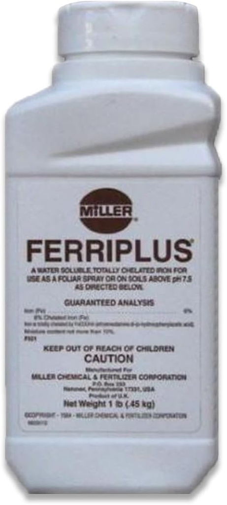 MILLER Ferriplus 6% Kelatoitua rautaa 1 lb