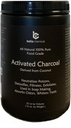 Stor - Mindre-Mess Jar Coconut aktiverad Charcoal Powder - Bulk - Food Grade, Kosher, NSF - Teeth Whitening, Facial Scrub, Soap Making