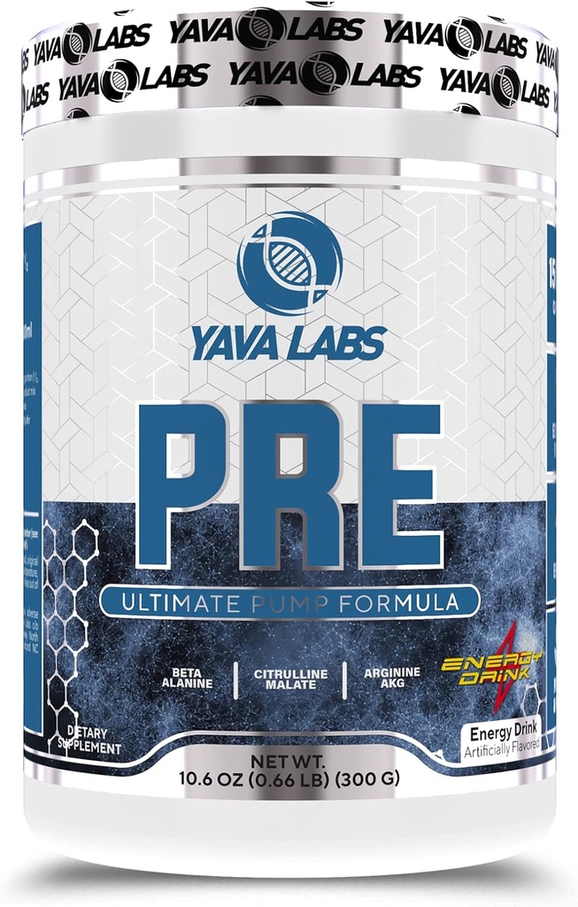 Yava Labs PRE harjoitus Ultimate Pump Formula (Energy Drink)