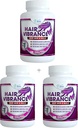 Hår Vibrance Hair Skin och Nails Vitaminer - Doktor Formulerad med 15000mcg Biotin för hårväxt och 23 Hårtillväxt Vitaminer för Längre Shiny Full Healthier Hair Skin Nails och Lashes (3 Pack)