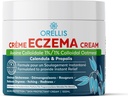 Ekseema Cream kanssa orgaaninen kolloidinen kaurapuuro, Calendula & Propolis, Natural Ekseema Relief voide kasvot & kehon. Instant Itch Relief, dermatiitti Lotion Lapset ja Aikuiset. Soothe Skin Ärsytys.