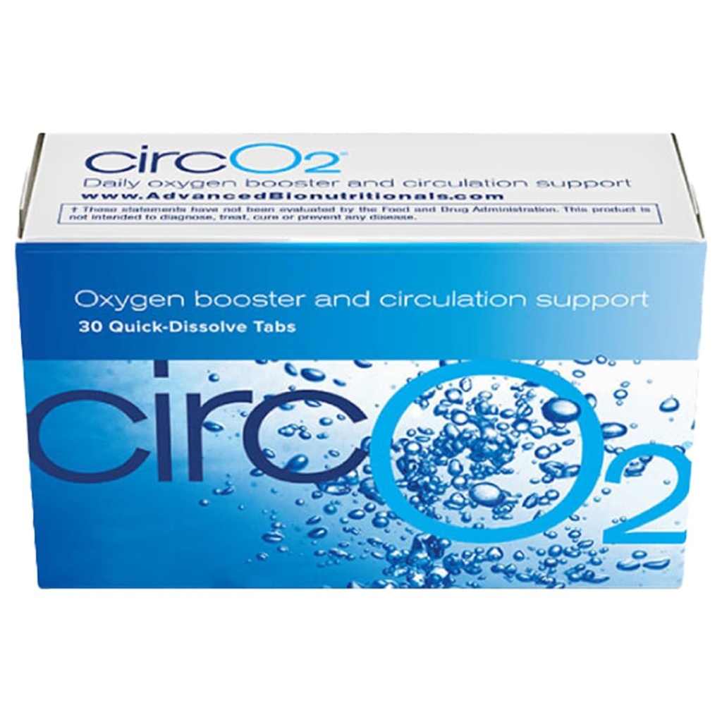 Advanced Bionutritionals - Circ02, Nitric Oxide Supplement for Men and Women, Supports Immune System, Beet Root, L-Citrulline Formel, Non GMO, Gluten Free, Dairy Free, Soy Free, Vegan (30 Lozenges)