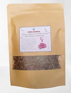 Native Radiance Herbal Supplement - Red Clover Blossoms, 1 oz, Menopause Support, Plant-Baseed, Powder, Single Bottle, Hot Flashs, Cardiovascular & Bone Health