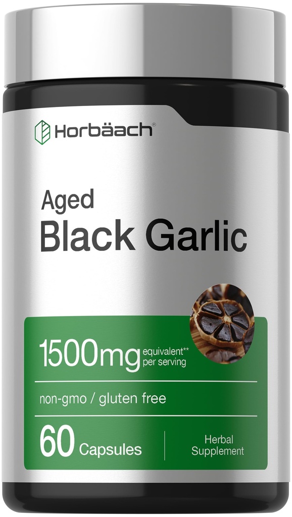Horbäach Ikääntyneet valkosipuliuutekapselit 1500 mg ... 60