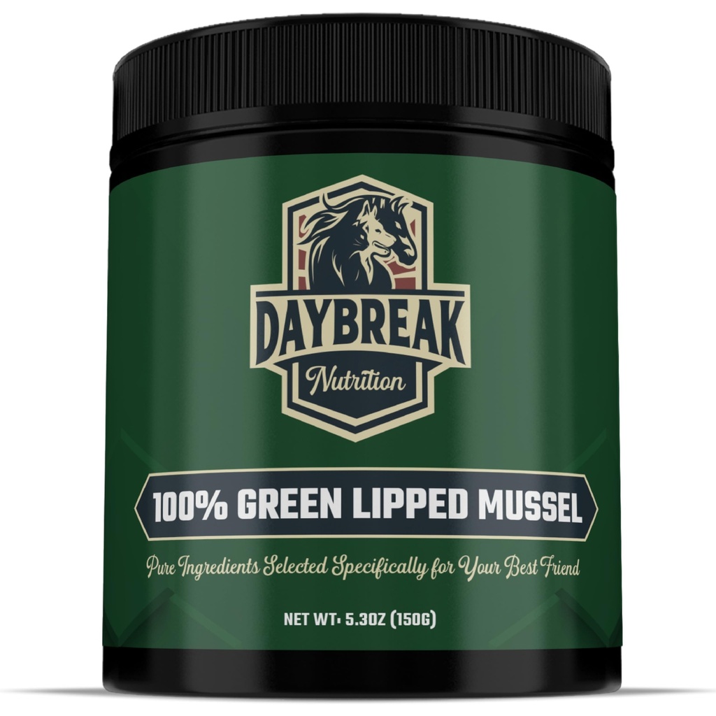 Pure Green Lipped Mussel Powder koirille ja kissoille - 100% Uusi-Seelanti Green Lipped Mussels - Anti-inflamatorio täydentää & vitamiinit auttaa lemmikkisi tekemisissä niveltulehdus, nivelkipuja - 150 grammaa