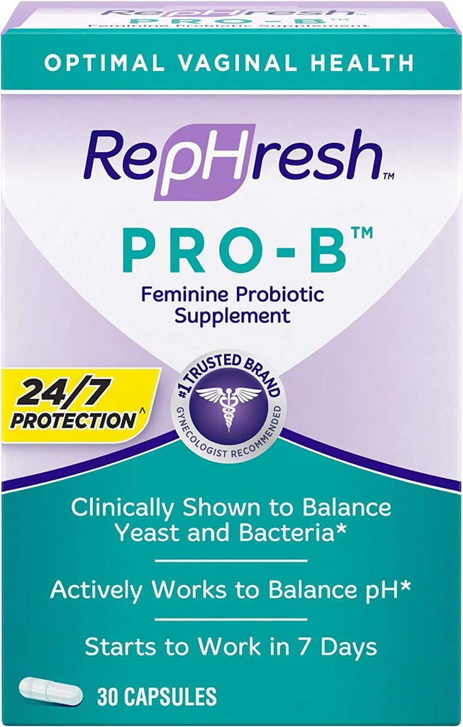 RepHresh Pro-B Probiootti Feminiini Supplement (Pack of 5)