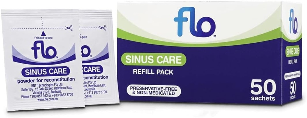 FLO Sinus Care Täytä 50 pussia