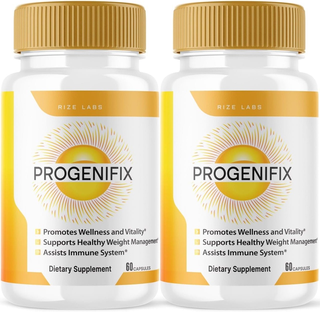 rize labs (2 Pack) Progenifix laihtuminen täydentää, Progenifix kapselit yhteensä kehon hyvinvointi, Progenifix Terve elämäntapa Happier Life, Progenifix arvostelut (120 kapselia)