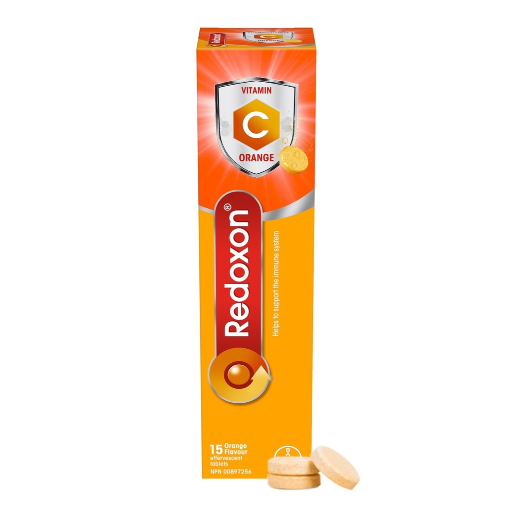 Redoxon Orange C-vitamiini Juokseva tabletti 15 oranssia poretablettia