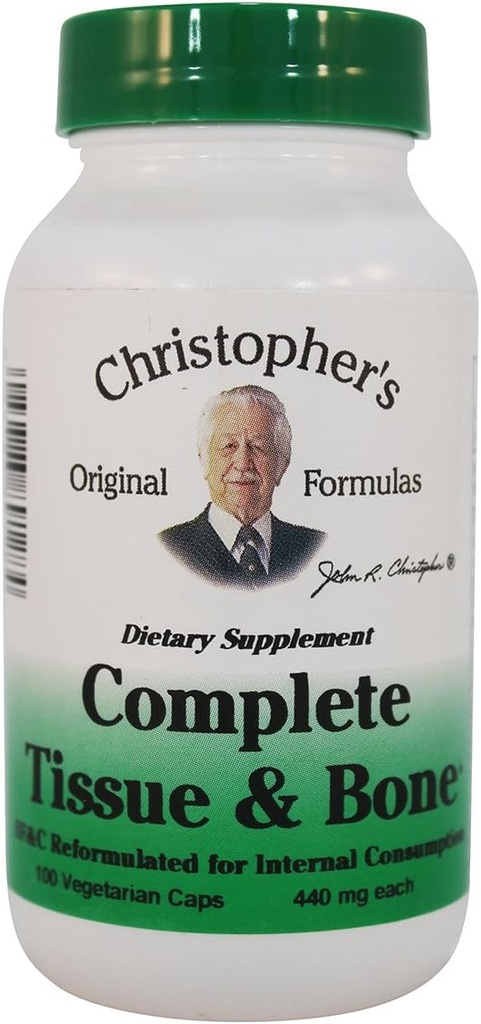 Christopher's Original Formula Complete Tissue & Bone Formula ... 100 VCaps...