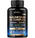 Magnesium Supplement - 5 in 1 Complex Glycinate 