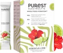 Tiedä Brainer Purest Electrolyte Hibiscus Lime Powder Packetit Koko ruoka Hydraation - Organic Freeze Dried Fruits ja Solar Sea Salts for Ultimate Electrolyte Balance
