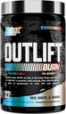 Nutrex Outlift Burn Pre-Workout Supplement for Energy, Focus & Endurance Metabolyte, L-Citrulline, Beta-Alanine & Coffeine .