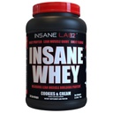 Insane Labz Insane Whey,100% Muscle Building Whey Protein, BCAA Amino Profile, Mass Gainer, Meal Replacement (Cookies & Cream, 30 portioner)