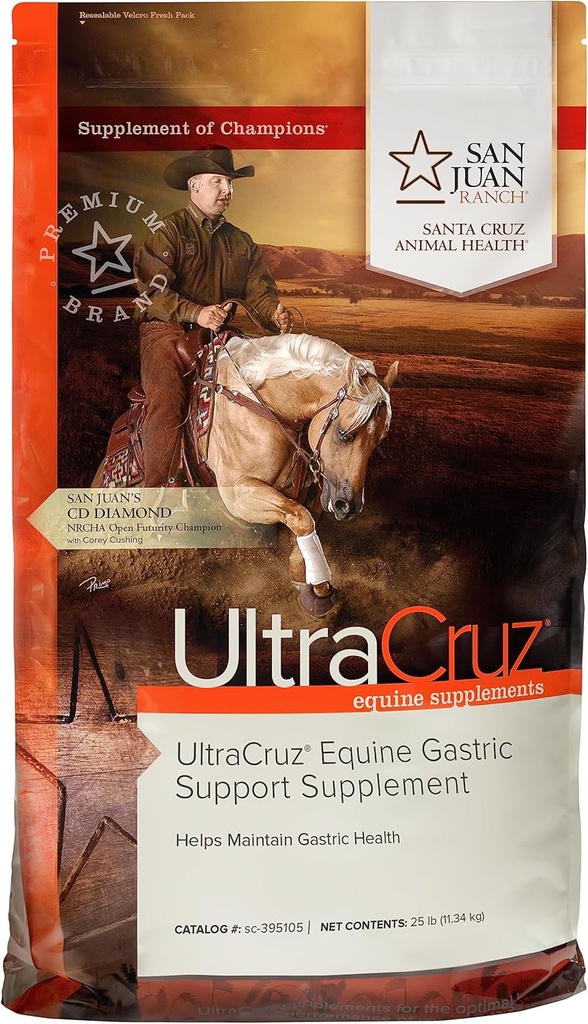 UltraCruz® hevosen mahalaukun tukilisä, 25 lb