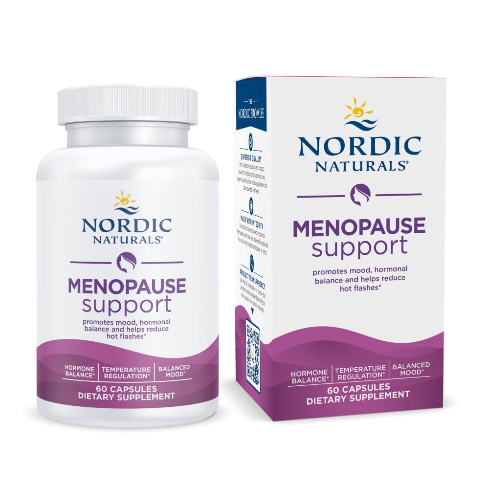 Nordic Naturals Menopause Support - Ei makua - 60 kapselia - Naiset