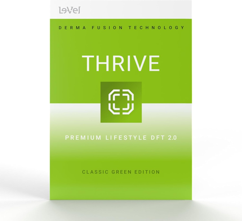 Le-Vel TRHIVE Wellness Support, Ravintolisä B12, ForsLean ja White Willow Bark (Classic Green)