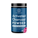 Charcoal House Detox & Cleanse USP Medical Grade Coconut Shell Aktivoitu Charcoal Powder for Natural Cleanse & Health - Korkea adsorptiivinen & nopea toiminta kapasiteetti - 12 oz - 1 Qt