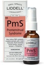 Liddell PMS - Naturlig homeopatisk oralspray - Kan hjälpa till med frågor som är förknippade med period muskelbesvär, humörsvängningar och tillbaka obehag - 1.0 fl. Oz