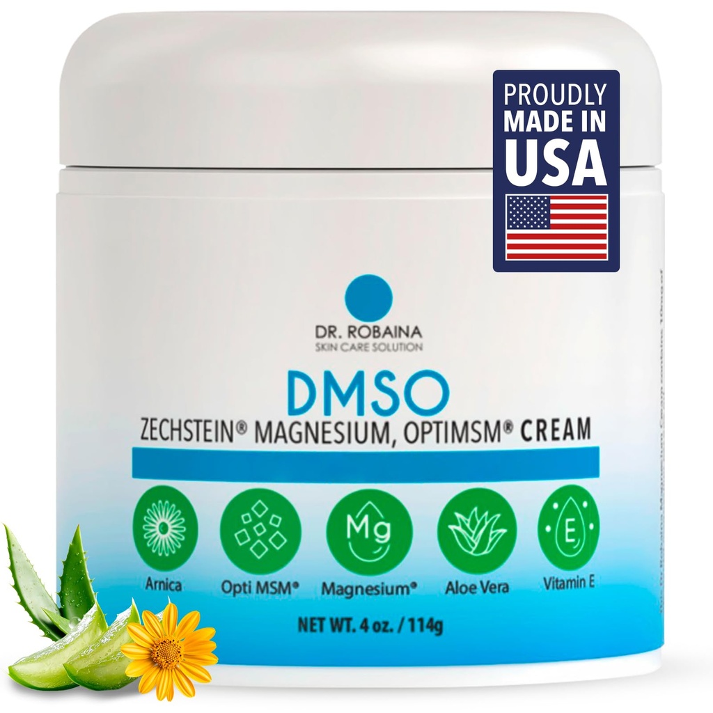 Dr. Robaina DMSO Cream - 99,9% Pure Pharmaceutical Grade ...