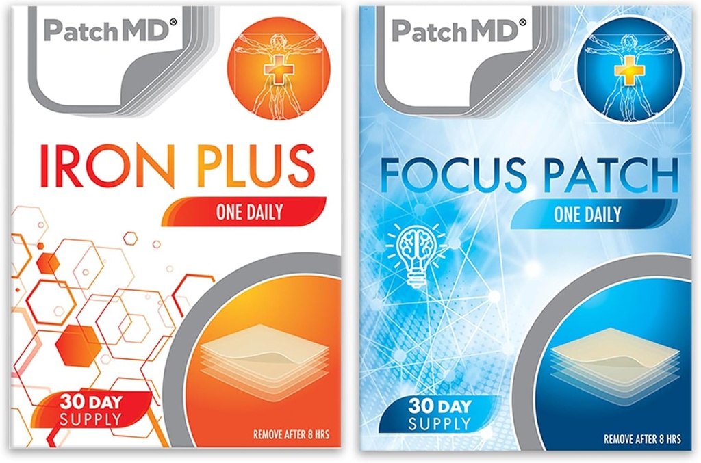 Iron Plus & Focus Upodical Patch Bundle - 30 päivän tarjonta