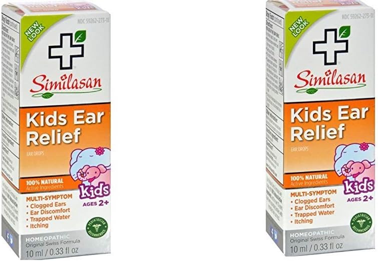 Similasan Lasten korvasärkylääke 0,33 Ounces(Pack of 2)