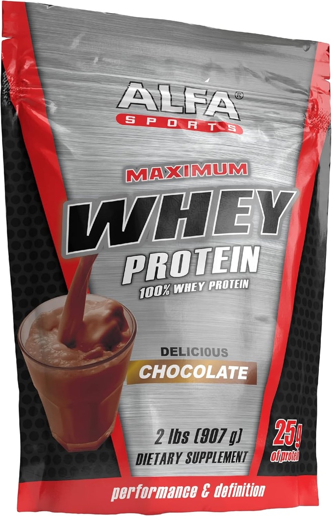 Maximun Whey Chocolate smak 2 Lbs 50 G Protein