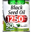 Lab | Black Seed Oil | 1250 mg | Black Seed Oil Capsules | Pure | Black Seed Oil Pills | 90 softgels av | Organic Black Seed Oil | Ultra High Absorption | Black Seed Oil Organic Cold Pressed.