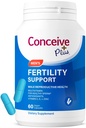 CONCEIVE PLUS Hedelmällisyys Tuki miesten hedelmällisyys täydentää miesten sinkkiä, C-vitamiinia, E-vitamiinia, Seleeniä . Motiliteettia aktivoiva Multivitamiini siittiöiden terveys & Conception. 60 Caps 30 päivää