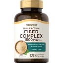 Piping Rock Fiber Complex Supplement ... 1500 mg... 120 kapselia... Triple action pillereitä... Psylliumia, kauraleseä ja Apple Pectin...