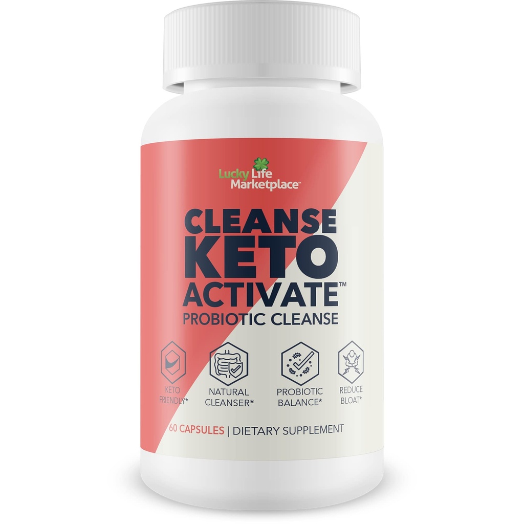 KLEANSE KETO ACTIVATE - KETO CLEANSE FOR WOMEN & MEN - HJÄLP FLUSH TOXINS & IMPURITIES - PROMOTE REGULARITY - AID DIGESTION & DETOX - KETO CLEANSE & DETOX - SUPPORT HEALTHY BODY FUNCTION - BOOST ENERGY