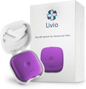 Livia Menstrual Pain Relief Device, Purppura Off-Switch ajaksi kipu . Kannettava & Discreet ...