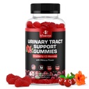 Potent Cranberry Gummies 1500mg med D Mannose - Urinary Tract Health for Women & Men, Urinary Flush & Bladder Fast-Acting Support Supplements with Hibiscus Powder, 60 Count