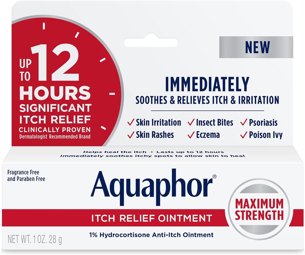 Aquaphor, Itch Relief Voide 1% Hydrokortisoni 1