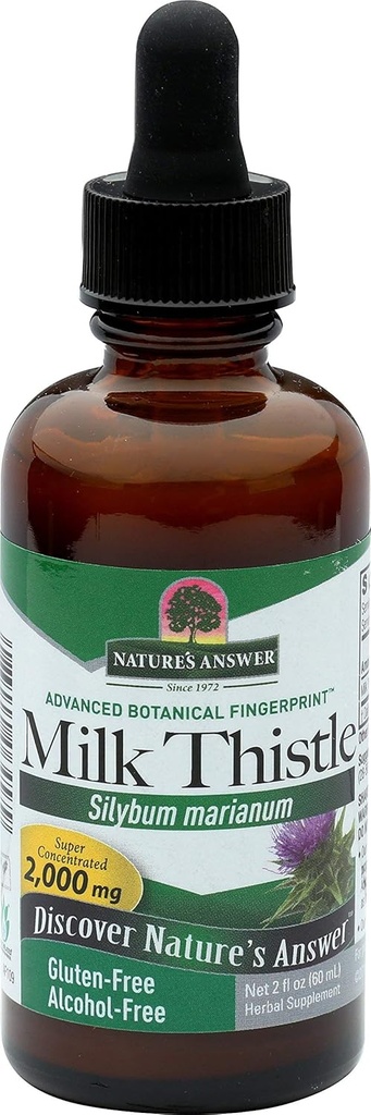 Nature's vastaus Milk Thistle Extract 