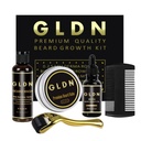 GMDN Parta Kit . Sisältää partaöljyä, partaseerumia, parta Comb & parta Derma Roller