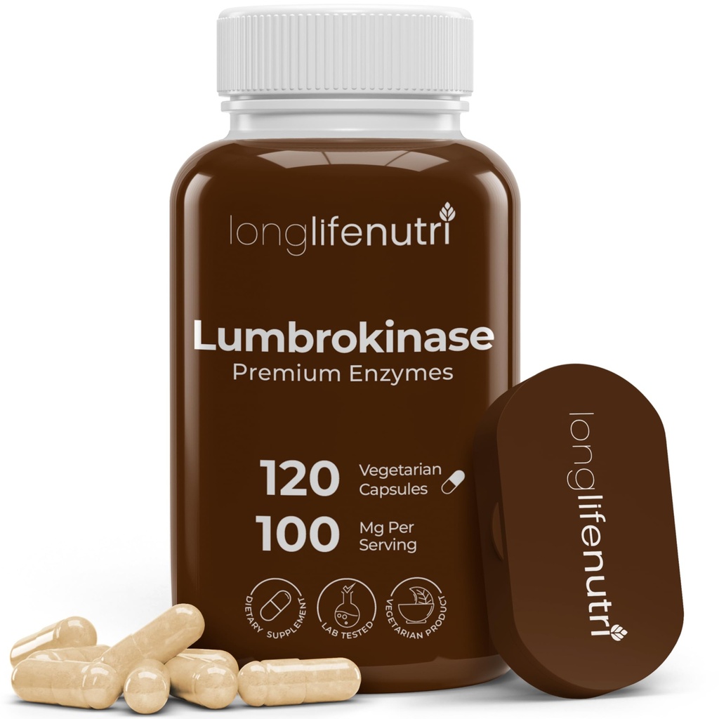 LongLifeNutri Lumbrokinaasi 100 mg 