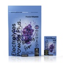 PowderVitamin Elektrolytes Powder Plus, Keto, Blueberry Grape, Zero Sugar, 1000 mg Kalium, 120 mg Kalsium, 120 mg Magnesium, ei-GMO, Zero Calories, 30 Hydration Packets