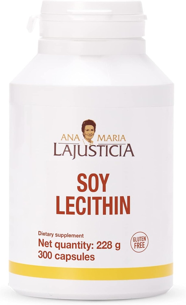 ANA MARIA LAJUSTICIA, soijalesitiini 300 kapselia