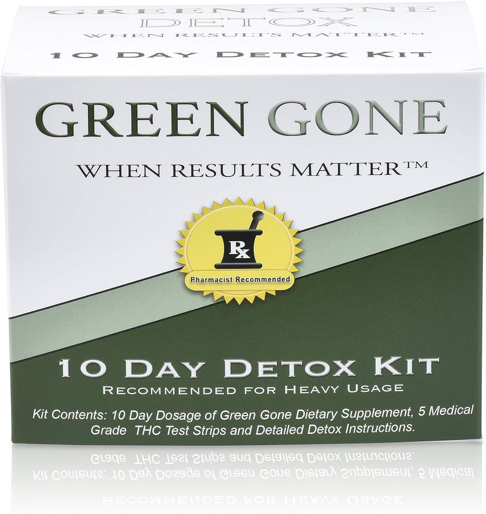 Green Gone Detox Pysyvä 10 päivän detox
