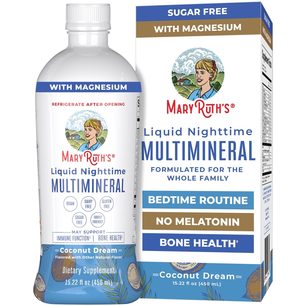 MaryRuthin Liquid Nighttime Multimineral 