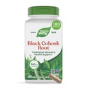 Nature's Way Black Cohosh Root, Traditional Support for Women's Health*, 540 mg per Serving, non-GMO Project todennettu, 180 kapselia