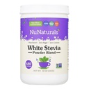 NuNaturals White Stevia Powder Blend, Plant-Baseed Sugar Varajäsen, Zero Calorie Sweetener, 12 oz