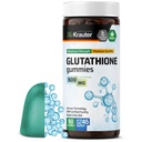 BIO KRAUTER L-glutatione Gummies - 500 mg - 90 Vegan Chews - Alennettu Glutatione Supplement - Antioksidantti täydennysosa