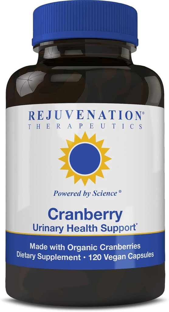 Nuortuminen Therapeutics Organic Cranberry 160:1 uute (45 mg PAC = 40,000 mg tuoretta karpaloa) - Potentti karpalouute (120 Vegaanikapselia, sokeriton, soijaton)