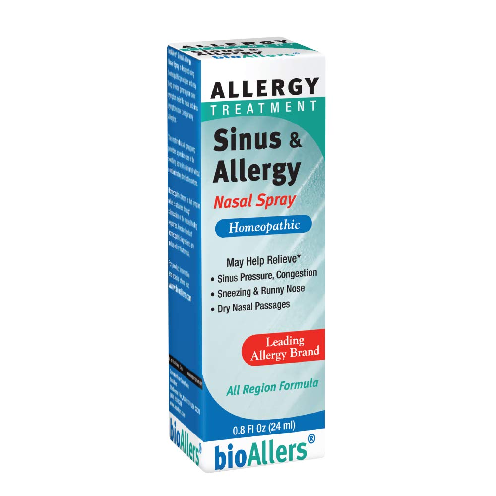NaturalCare Homeopaattinen allergia Nenäsumute bioAllers, 1 Fl Oz 