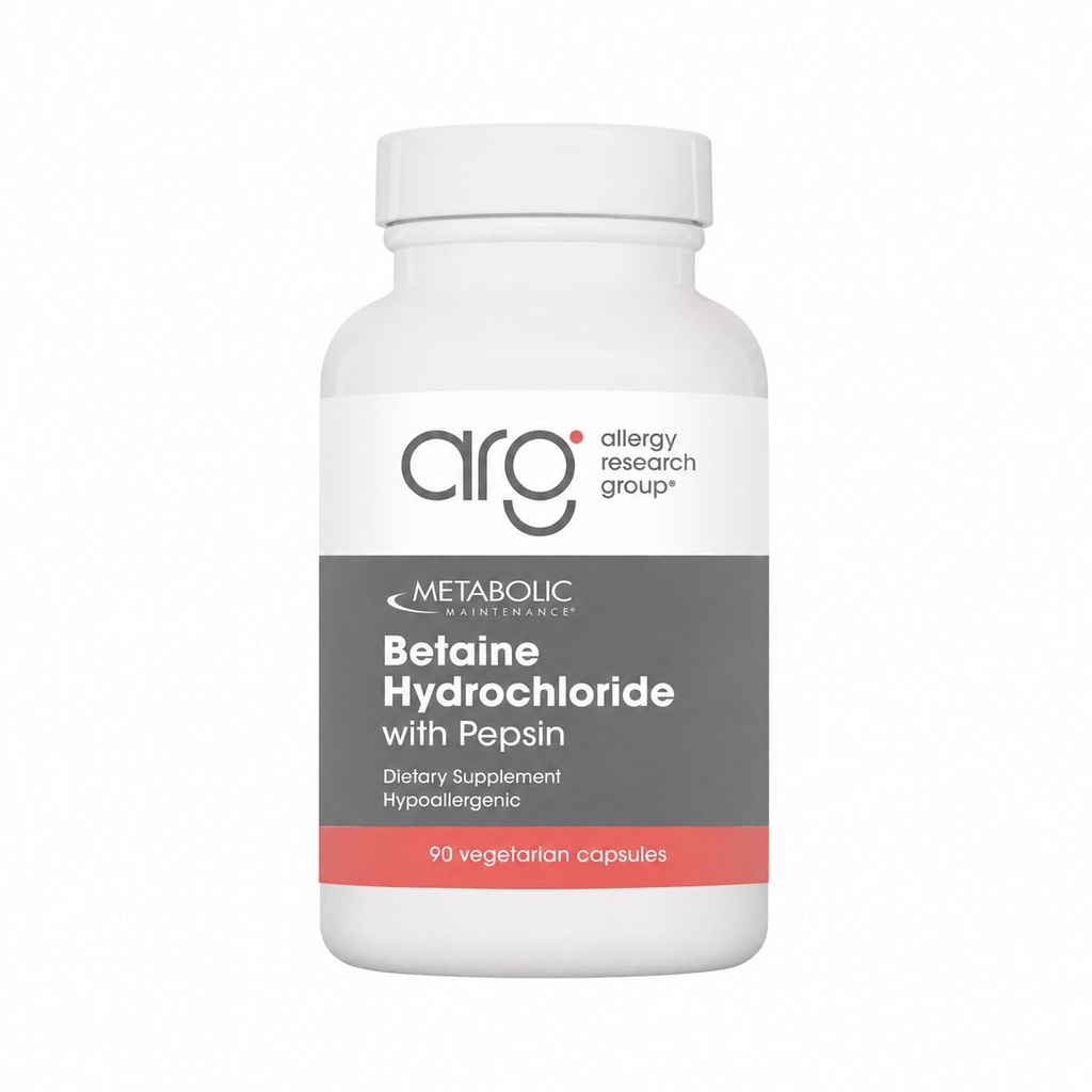 Metabolinen ylläpito Betaiini HCL + Pepsin digestiivinen Enzyme - proteiinin digestio + Gut Health Support Supplement (100 kapselia)