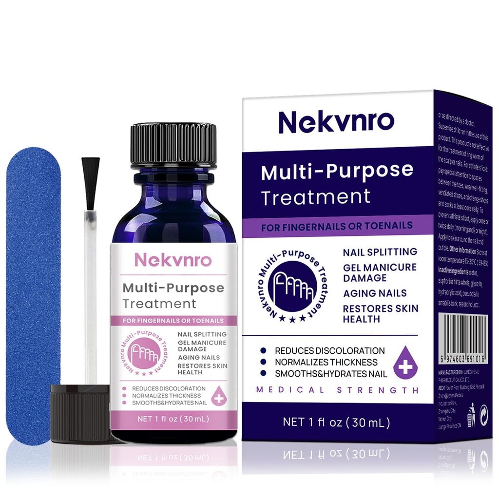 Extra Strength Kynsien sieni hoito - Tehokas varpaankynsien sieni ratkaisu nopeisiin tuloksiin - Advanced Formula terveille kynsille ja varpaankynsille.