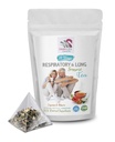 andnings vitaminer - RESPIRATORY OCH LUNG SUPPORT TEA 14 dagar med kanel, Hibiscus, Marshmallow Root, Astragalus, Peppermint, eukalyptus teblad 1 Pack 14 Tea Bags